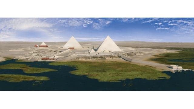3D immersive technologies and the Giza Necropolis